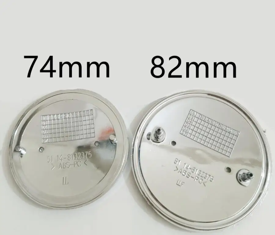 

82mm 74mm Car Emblem Badge Hood Front Rear Trunk Logo For E46 E39 E38 E90 E60 F10 F90 Z4 X5 X6 51148132375 Accessorie