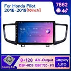 Navifly Android 11 автомобильный видеоплеер для Honda Pilot 2016-2019 мультимедийный плеер беспроводной carplay Авто DSP 4G IPS 8G + 128G 2 din