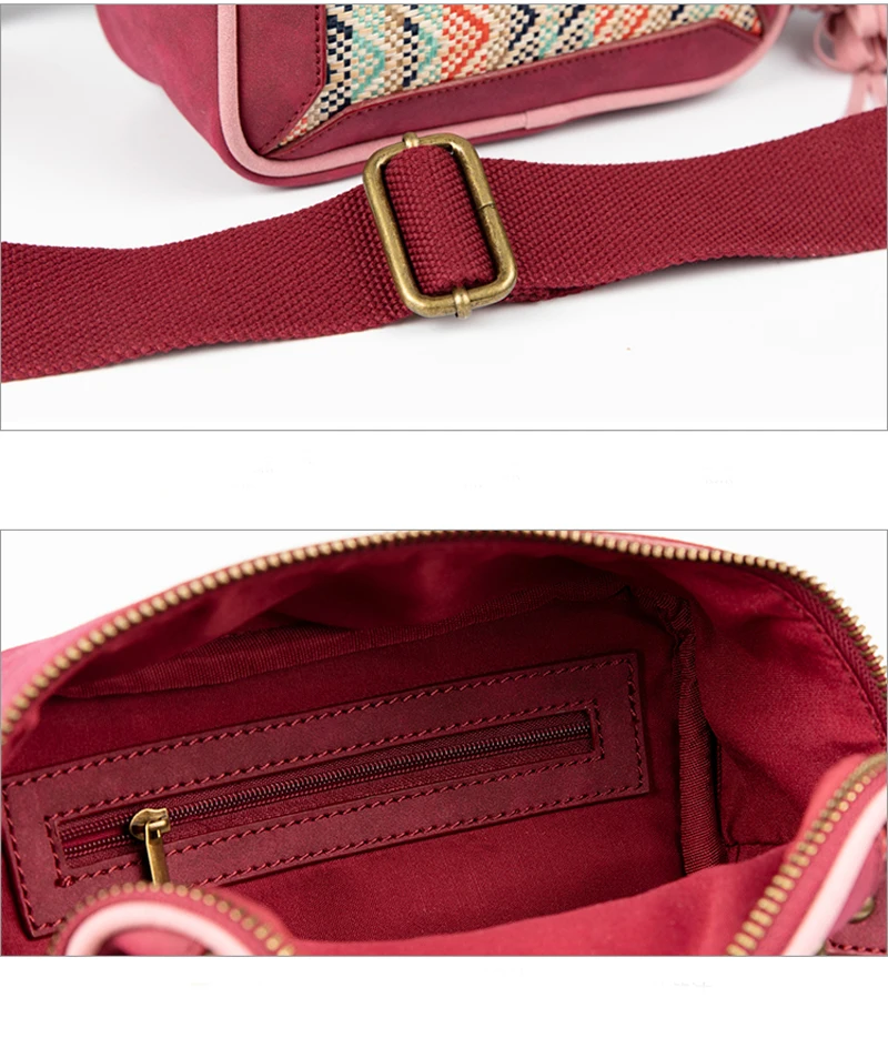 Annmouler 2022 Designer Women Shoulder Bag Pu Leather Crossbody Bag with Tassel Bohemian Style Rivet Flap Bag Small Purses