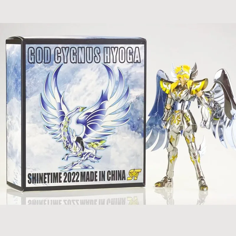 

St Модель Saint Seiya Myth Cloth Exm/ex Soul Of God Ex Sog Cygnus Hyoga V4 Бронзовый светлый металлический корпус модели рыцарей Соединенных