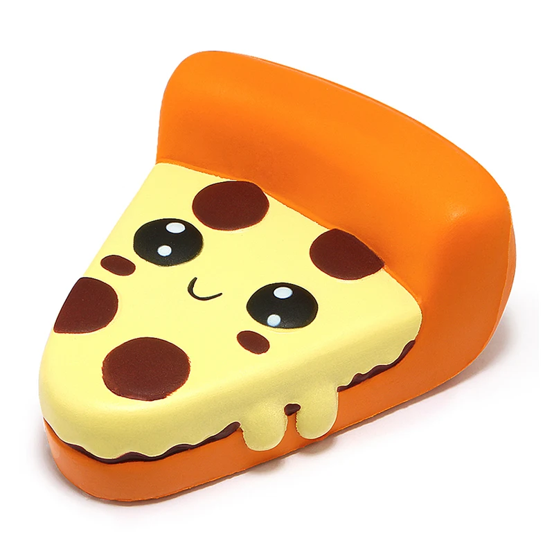 

Kawaii Pizza Squishies Toy Cream Scented Slow Rising Kids Toys Stress Relief Toy Xmas Party Decor Gift 10*12*5.5 CM