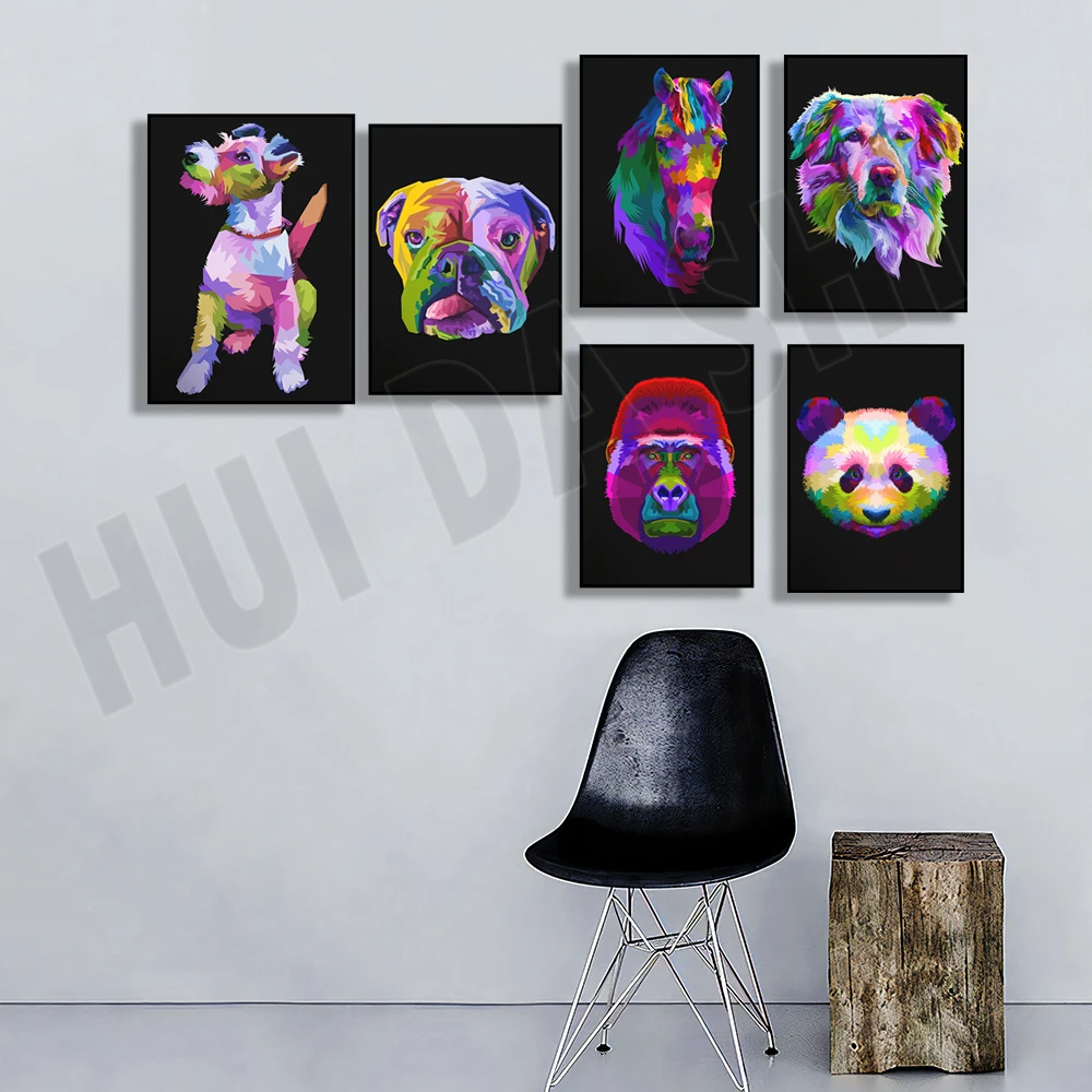 Картина акварельной панды разноцветное искусство животное иллюстрация домашний