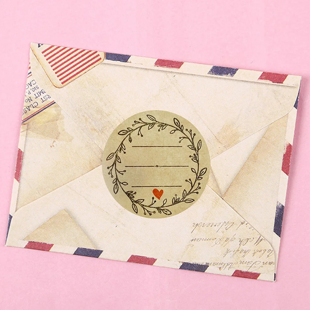 500 шт. наклейки новинка круглая уплотнительная этикетка упаковка для торта