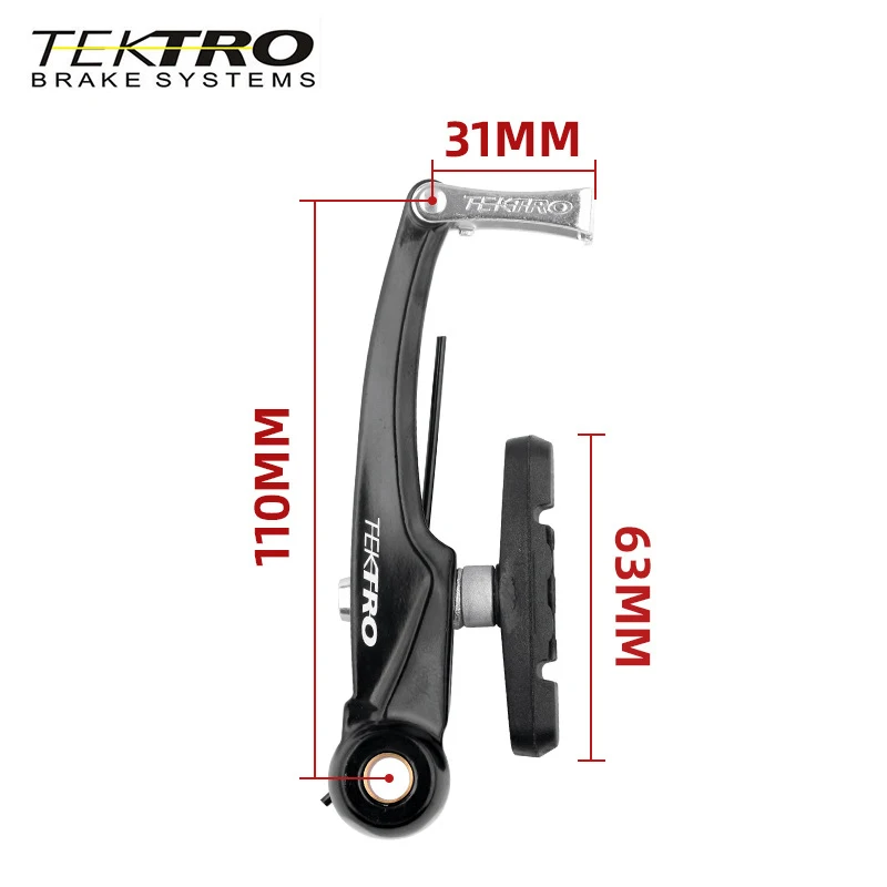 TEKTRO C310 MTB Bike V Brake BMX Urban Recreation Велосипедный тормозной зажим Рычаг Механический