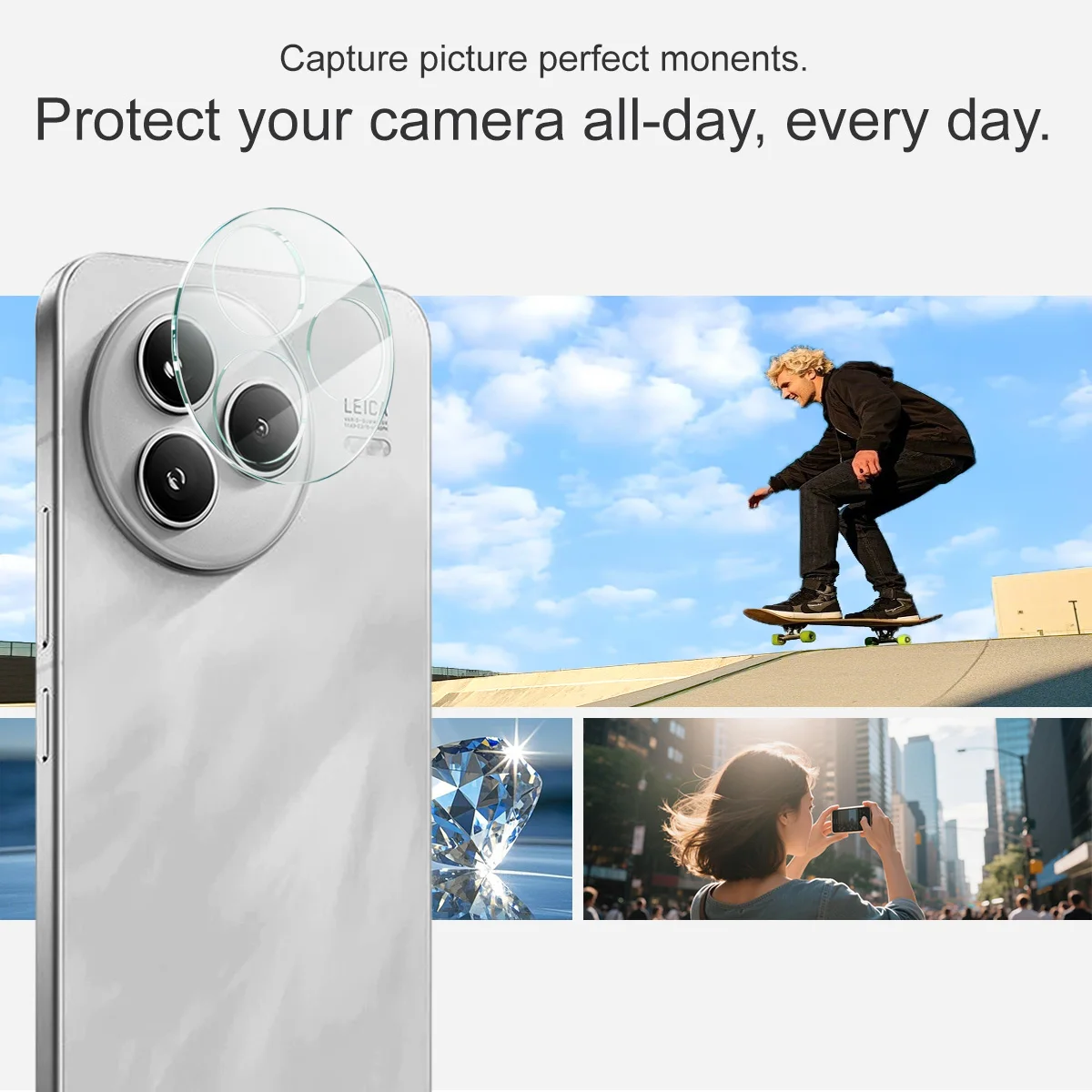 Фото Для Xiaomi Civi 5 Pro 5G Стекло объектива IMAK Интегрированная пленка для линз Стекло №5