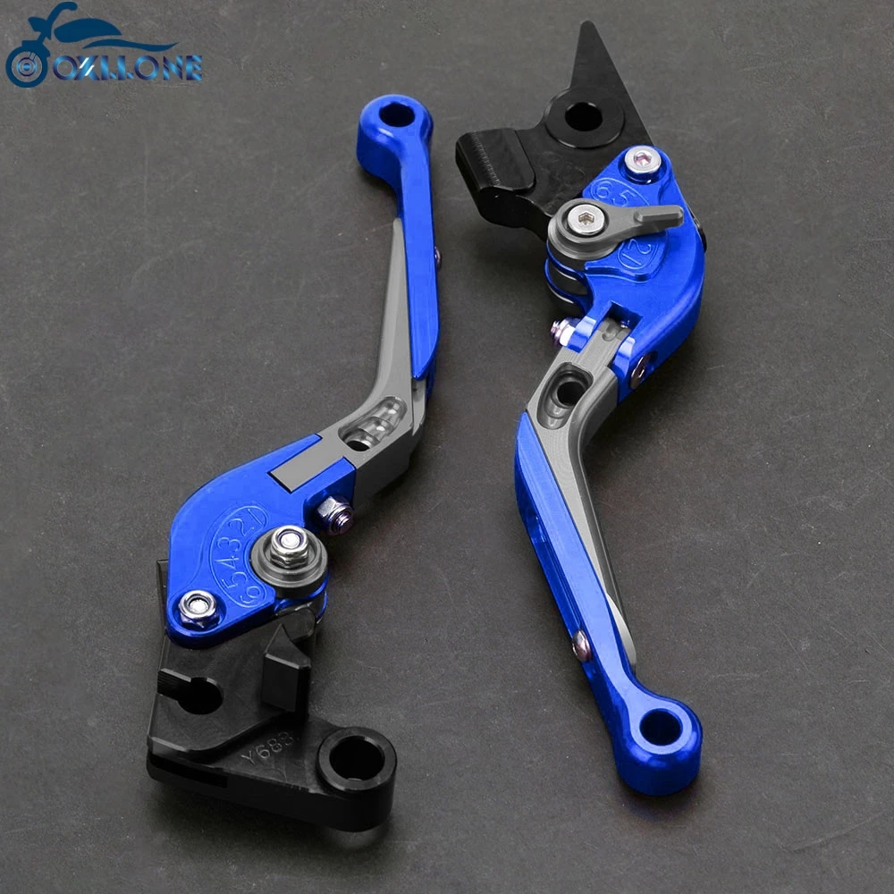 Фото Рычаги сцепления и тормоза для мотоциклов Yamaha XTZ125, XT660 X/R/Z, XTZ660 TENERE, XTZ750 SUPER, складные, выдвижные, регулируемые. №1