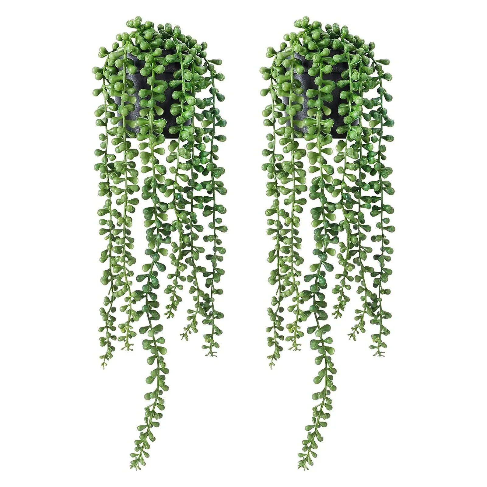 

Искусственные подвесные суккуленты, зеленый, пластик