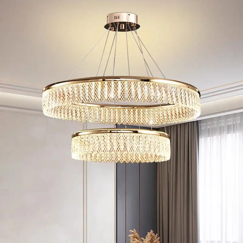 

Modern Hanging Lamp for Dining Room Bedroom Living Room Coffee Tables Home Decor Lighting LED Crystal Luxury Pendant Light