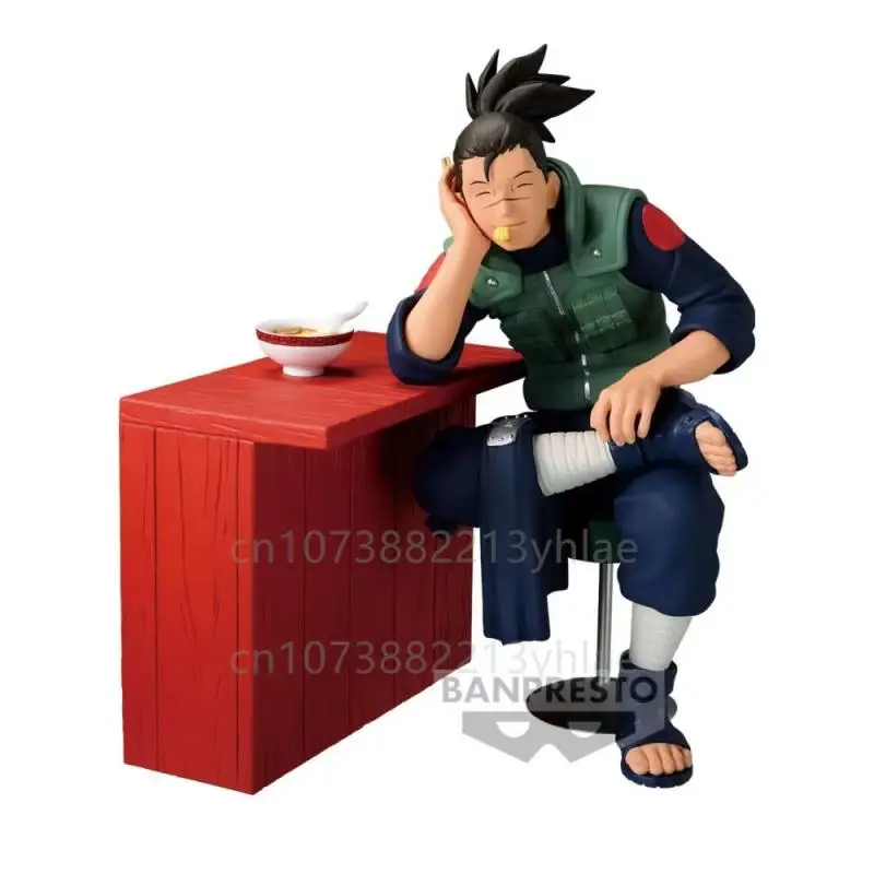 Фото В наличии оригинальные Bandai Banpresto Naruto Uzumaki Naruto Umino Iruka Precious Time At Ichiraku Ramen Фигурки Модель игрушки №4