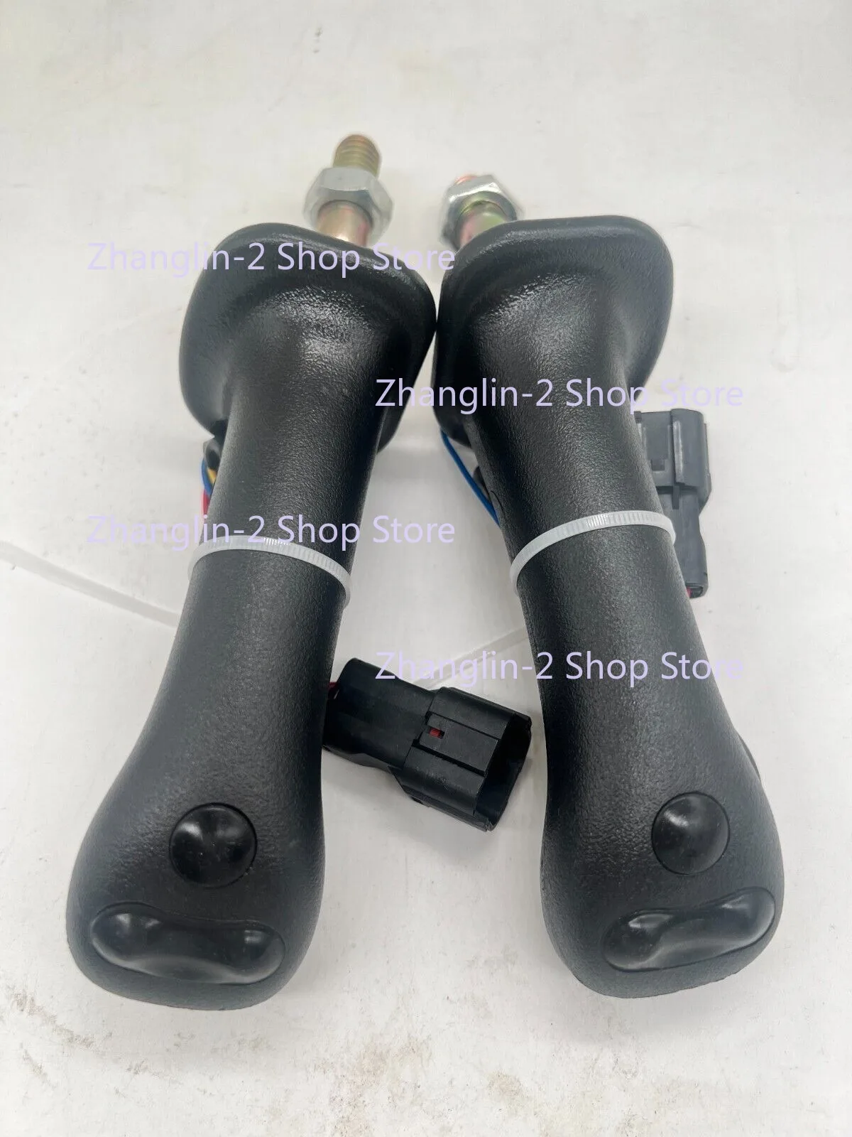 1 пара 3 кнопки ручка джойстика экскаватора подходит для Doosan DH DX150 215 225 300 370-9C