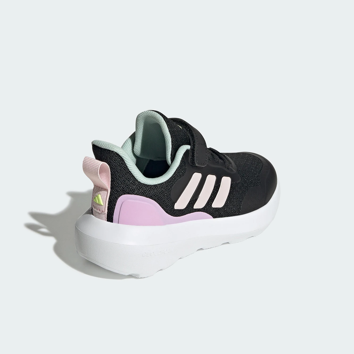 Фото Оригинальные детские повседневные спортивные кроссовки Adidas FORTARUN на липучках JI2192 №3