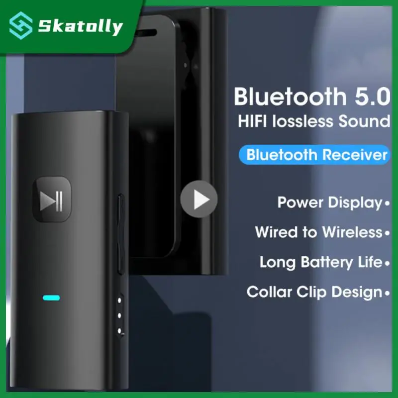 

Headset Receiving For Headphone 5.0 Receiver A90 Wireless Adapter For 3.5mm Jack Earphone Transceiver