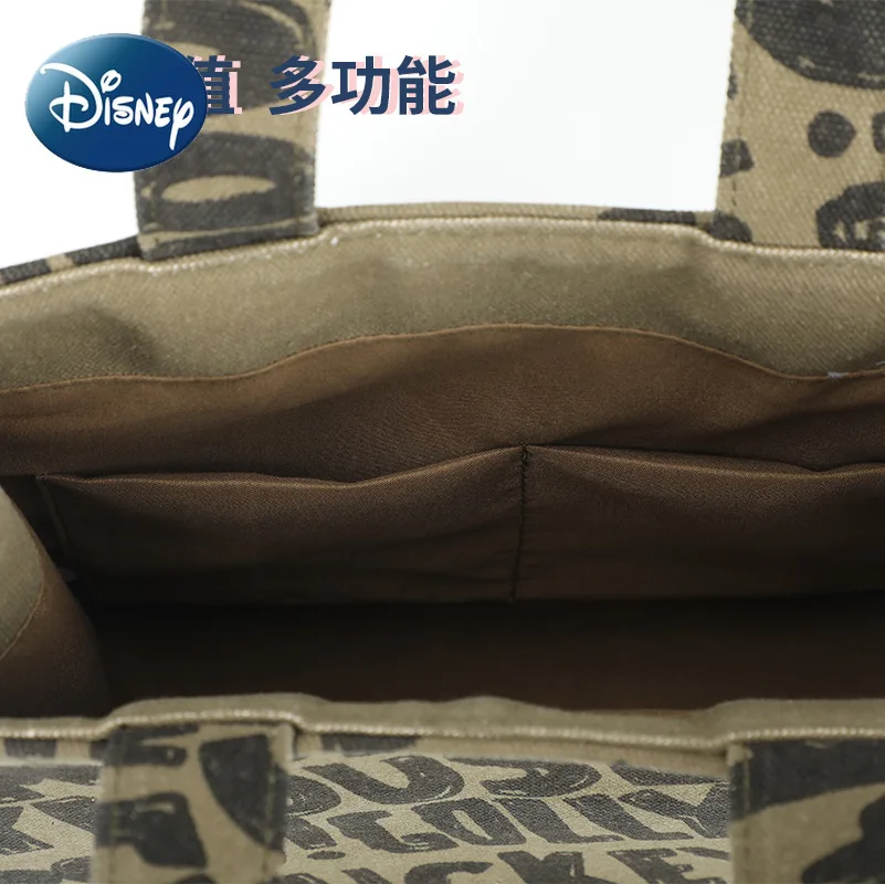 Disney's New Fashion Trend Handbag Female Niche Design Large-capacity Commuter Shoulder Bag Cosmetic Storage Bag