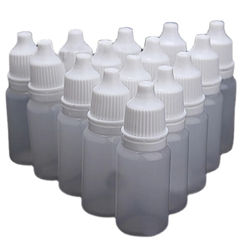 

50PCS 3ML/5ML/10ML Wholesale Eyes Liquid Dropper Refillable Bottles Empty Plastic Squeezable Travel Paint