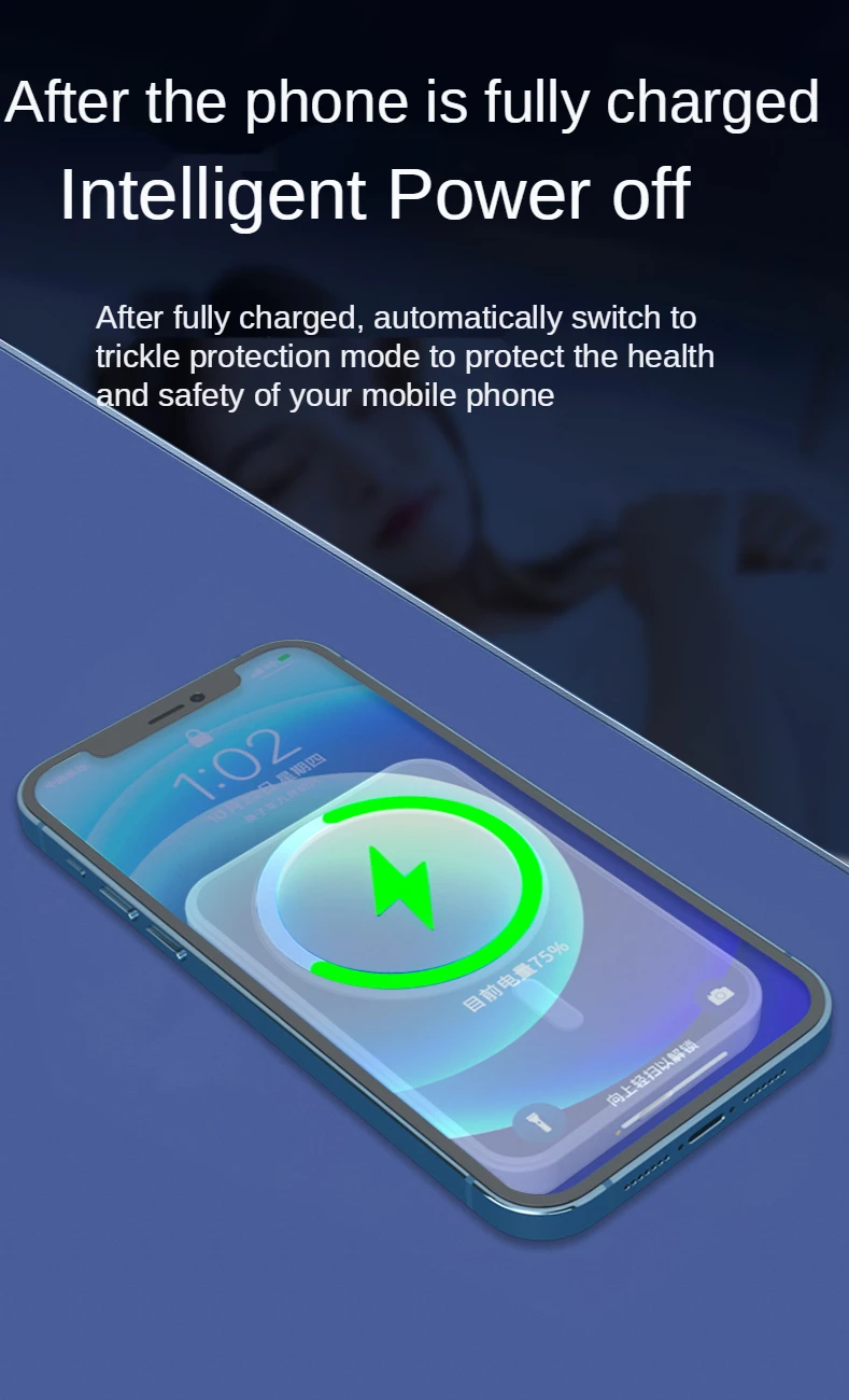 Быстрое беспроводное зарядное устройство портативный магнитный беспроводной