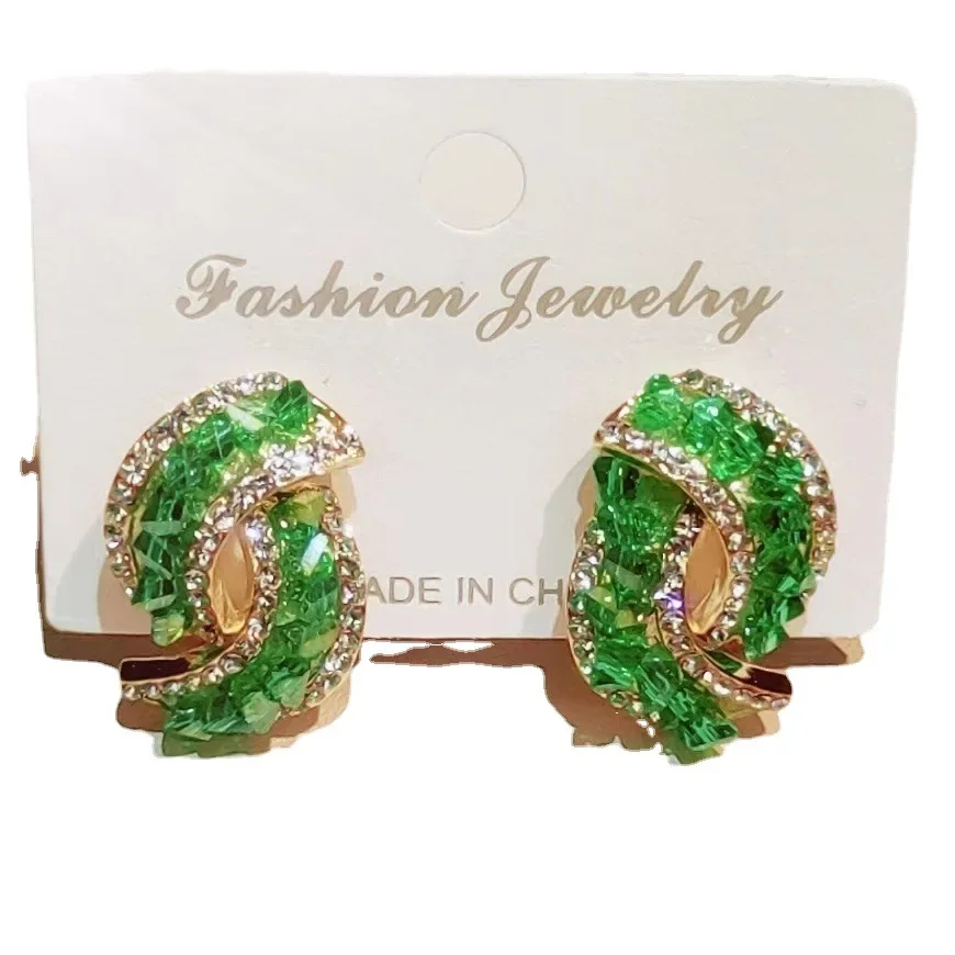 Новинка 2023 роскошные легкие серьги-гвоздики с кристаллами серебро S925 серьги