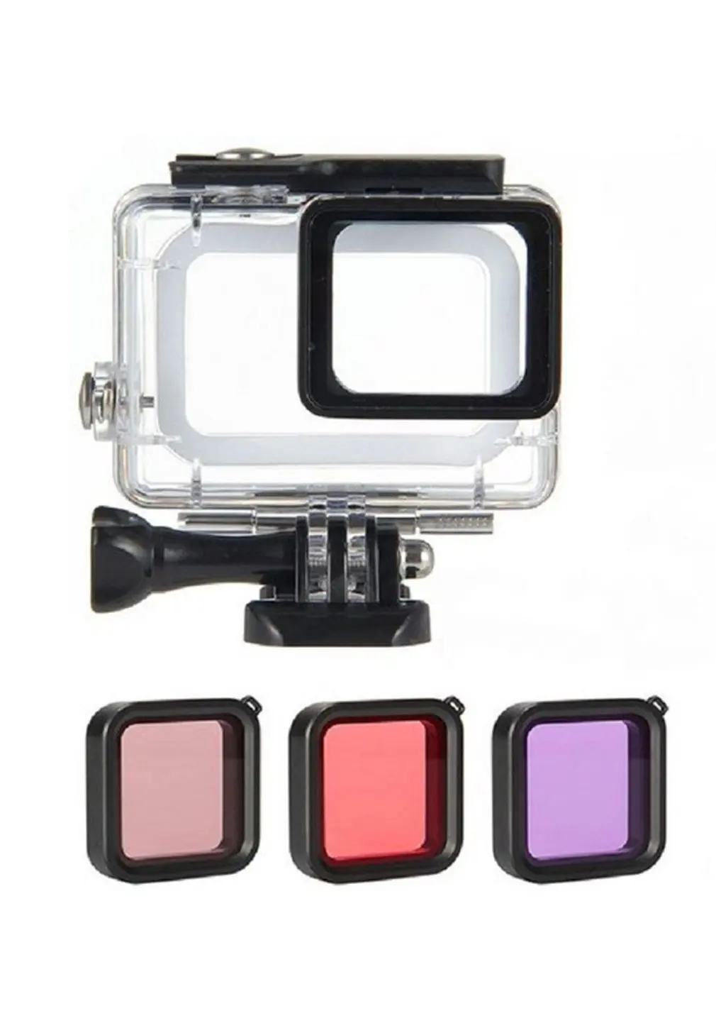 

Camera Case 45m Underwater Driving Waterproof Black Diving Cover Action Cameras Accessories For Hero 5 6 7
