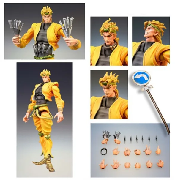 

JoJo's Bizarre Adventure Dio joint movable Collection Model Anime action figures Toys for children