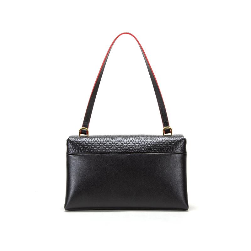 Женская сумка через плечо из натуральной кожи