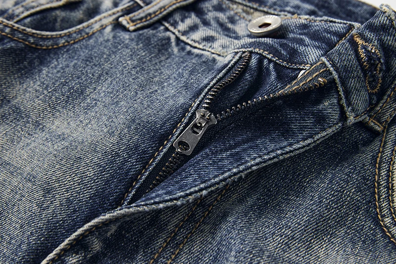 Мешковатые брюки KSTUN мужские джинсы с широкими штанинами Свободные повседневные