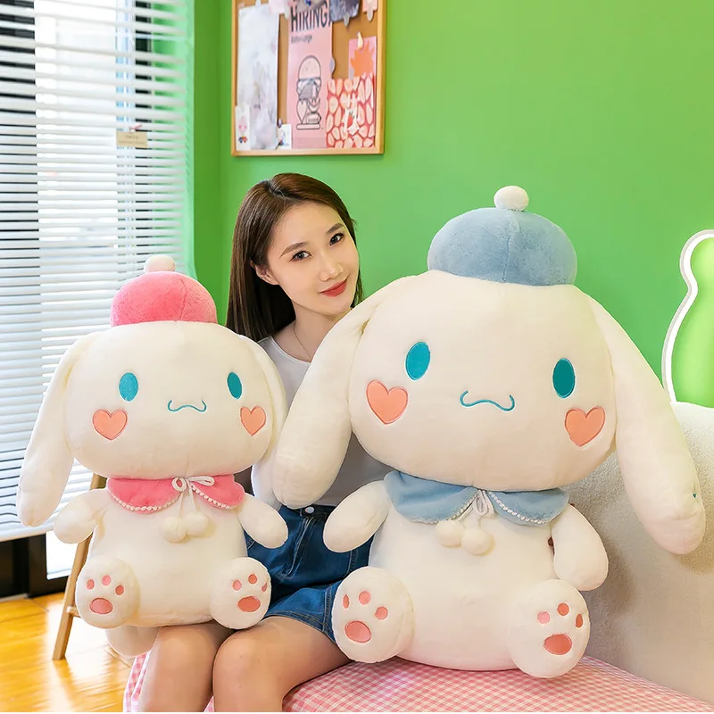 

Новинка Kawaii Cinnamoroll плюшевая кукла милая большая ухая собака куклы Мягкие игрушки декор комнаты диван подушка для детей девочки Рождественс...