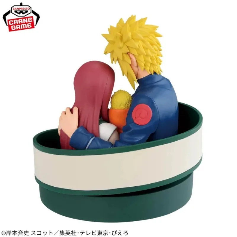 Фото Оригинальные коллекционные фигурки BANDAI NARUTO 72 серии: Намиказе Минато, Узумаки Кушина, Наруто. Аниме-фигурки, модельные игрушки, подарок на праздник. №5