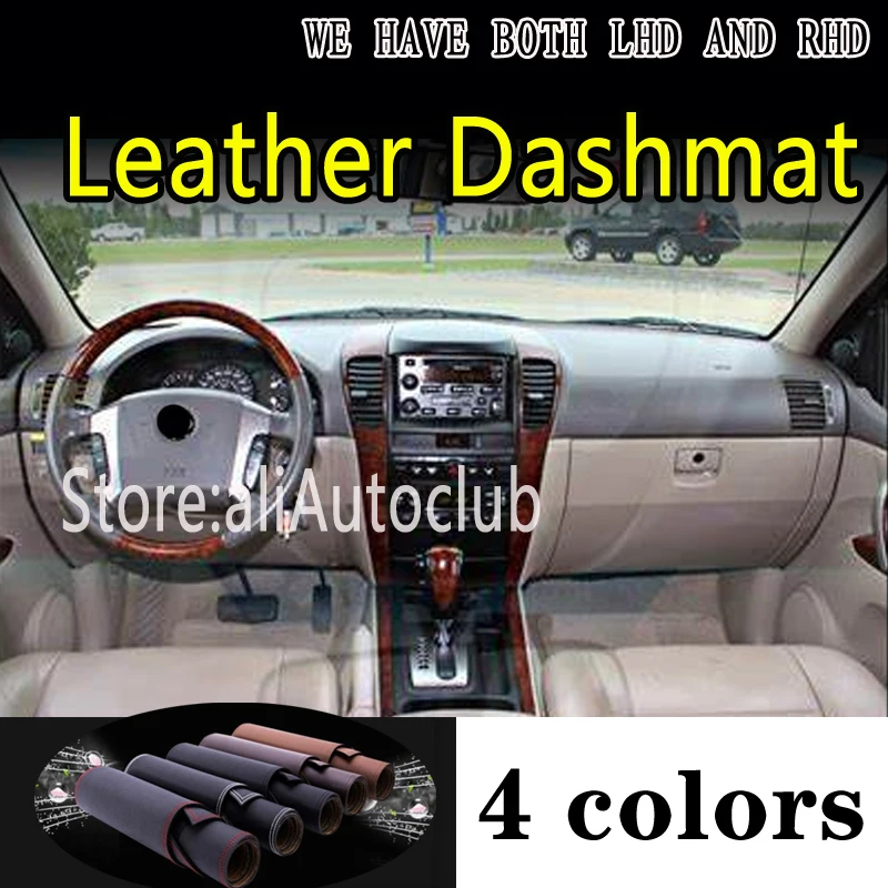 

For Kia Sorento G1 2002-2008 2009 Leather Dashmat Dashboard Cover Dash Mat Sunshade Carpet Custom Car Styling Auto Accessories