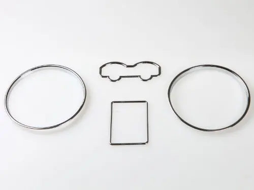 Хромированное кольцо на приборную панель для VW Golf Jetta Bora MK4 ...