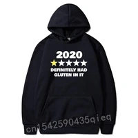 funny gluten free shirt 2022 review very bad 1 star celiac hoodies printed long sleeve men tops hoodi gothic retro sweatshirts