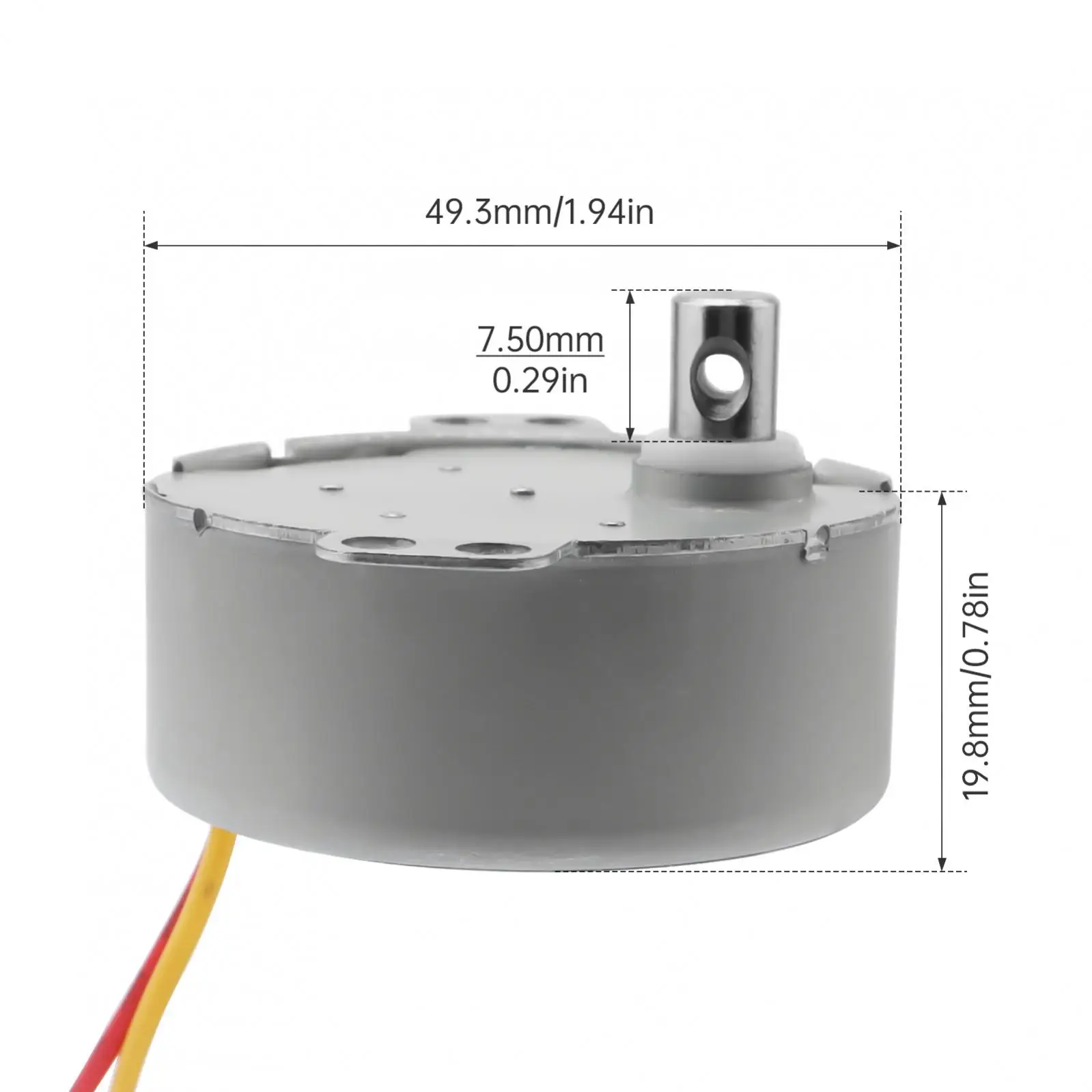 49TYJ синхронный двигатель с постоянными магнитами 220-240 В переменного тока 50/60 Гц по