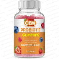 60 pills probiotic gummies digestive defecation gummies vitamin gummies