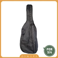 adjustable strap 34 acoustic cello bag portable waterproof nylon gig bag soft cover case wcello bow rosin bridge pocket