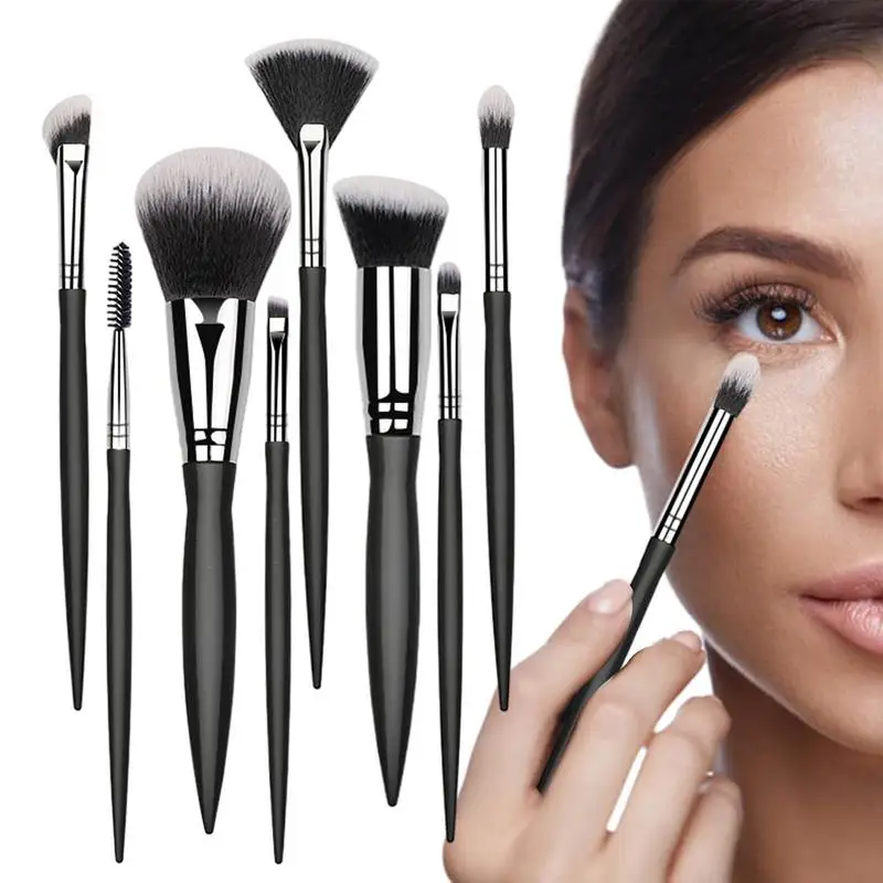

Makeup Brush Kit 8pcs Professional Accessories Brush Set Makeup Kit Ergonomic Affordable Makeup Brushes For Girlfriend Women