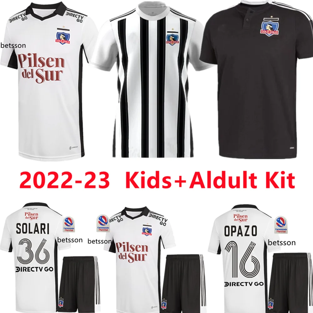 

NEW 22 23 Colo Colo Soccer Jerseys home away 2022/23 jersey football shirt top quality set SOLARI OPAZO football shirts