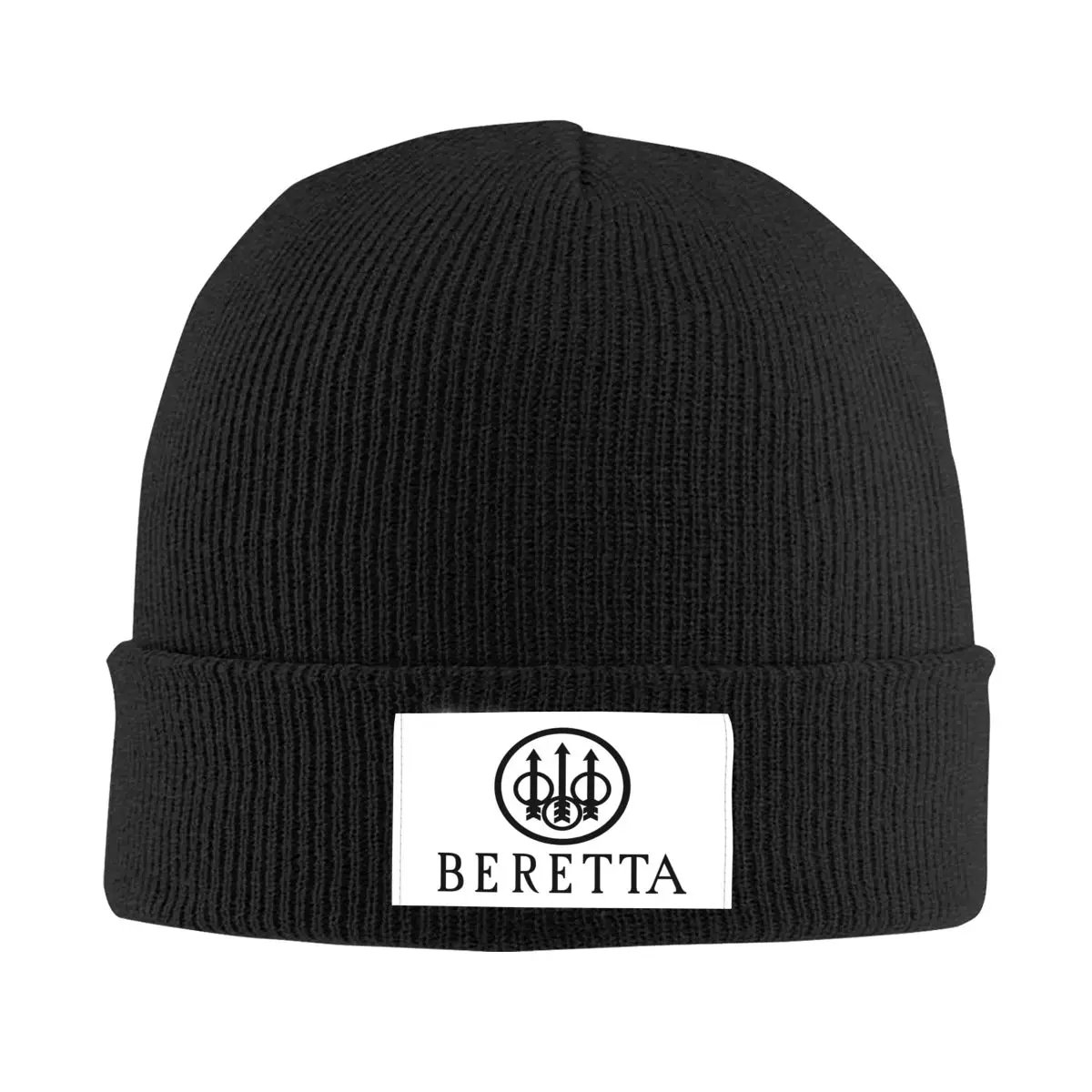 Beretta Skullies Beanies Caps Unisex Winter Warm Knitting Hat Women Men Adult Military Gun Gift Bonnet Hats Outdoor Ski Cap 1