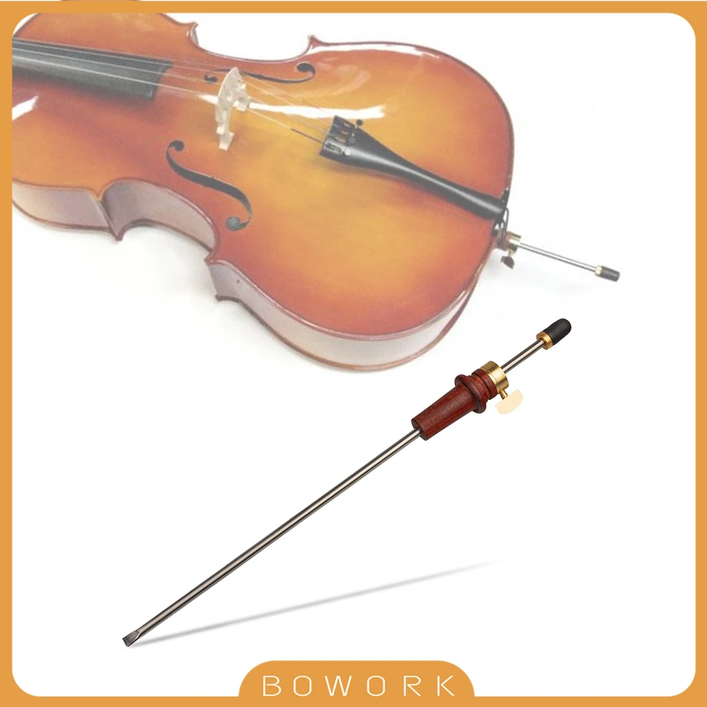 

Adjustable Extended 4/4 3/4 Acoustic Cello Endin With Boxwood Barrel Smooth Rod Stand Orchestra DIY Cello Repair Making Tool
