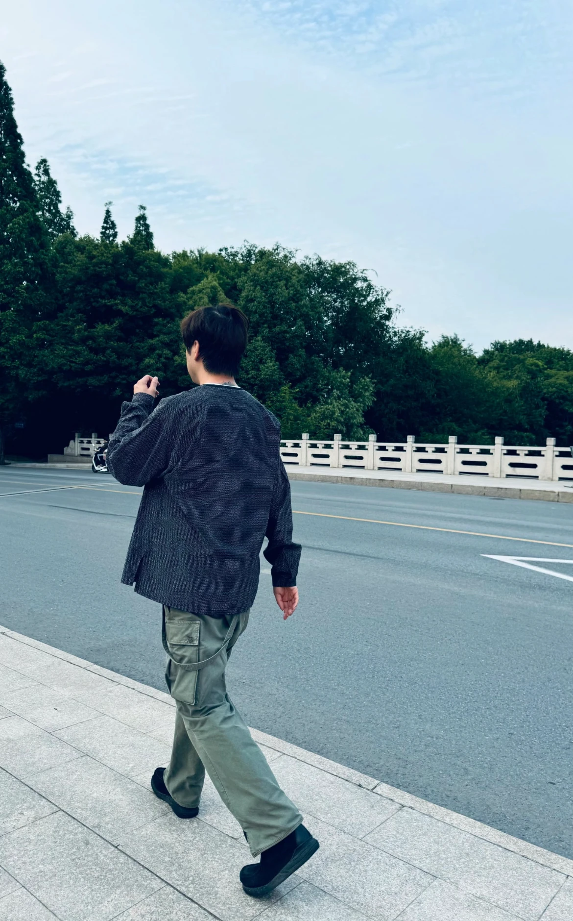 Фото Новая модель 2026 VISVIM ICT TUNIC P.O. Рубашка с длинными рукавами Thorn Kendo для людей, увлекающихся кэндо. №3
