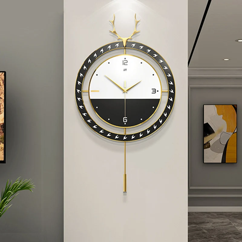 

Современные настенные часы, современный дизайн, гостиная, стильные механические цифровые настенные часы, Роскошные Настенные часы, настенные художественные часы AB50WC
