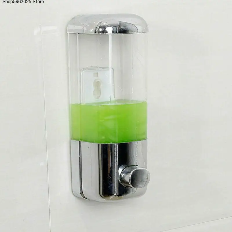 

500 ml Liquid Soap Dispenser Wall Mount Bathroom Accessories Plastic Detergent Shampoo Dispensers Kitchen Soap Bottle