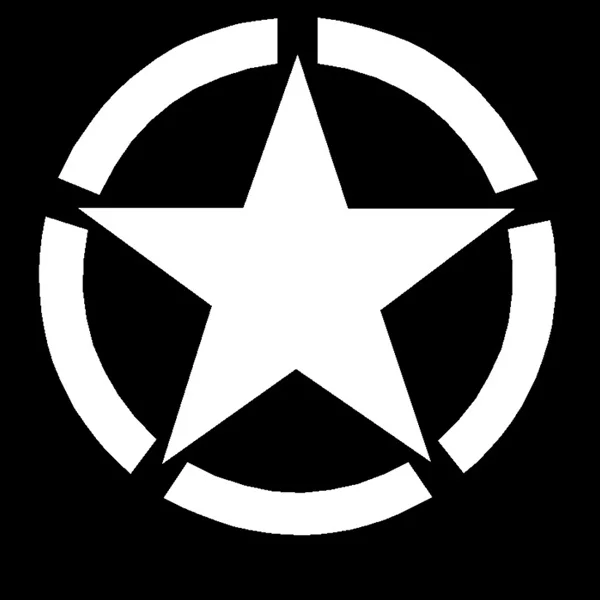 Pentagram Car Sticker Punisher Car Window Motorcycle Trunk Helmet Laptop Skateboard Mug Decal