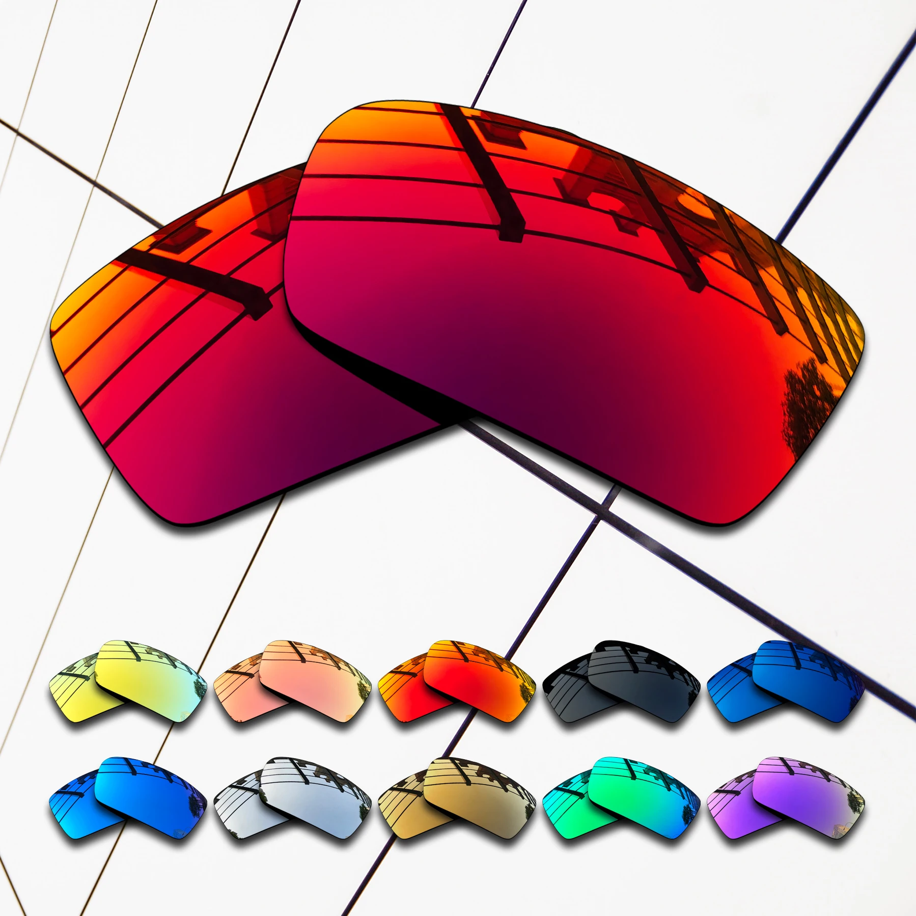 Улучшенные сменные поляризационные линзы E.O.S для солнцезащитных очков Spy Optic Rover