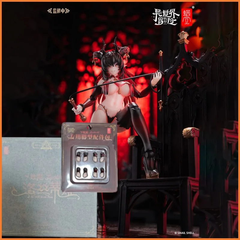 Фото НОВИНКА В НАЛИЧИИ 2026: Коллекционная фигурка Anime Snail Shell Succubus Lustia Second Phasc RPG-01SP, модель игрушки в масштабе 1/12 №2