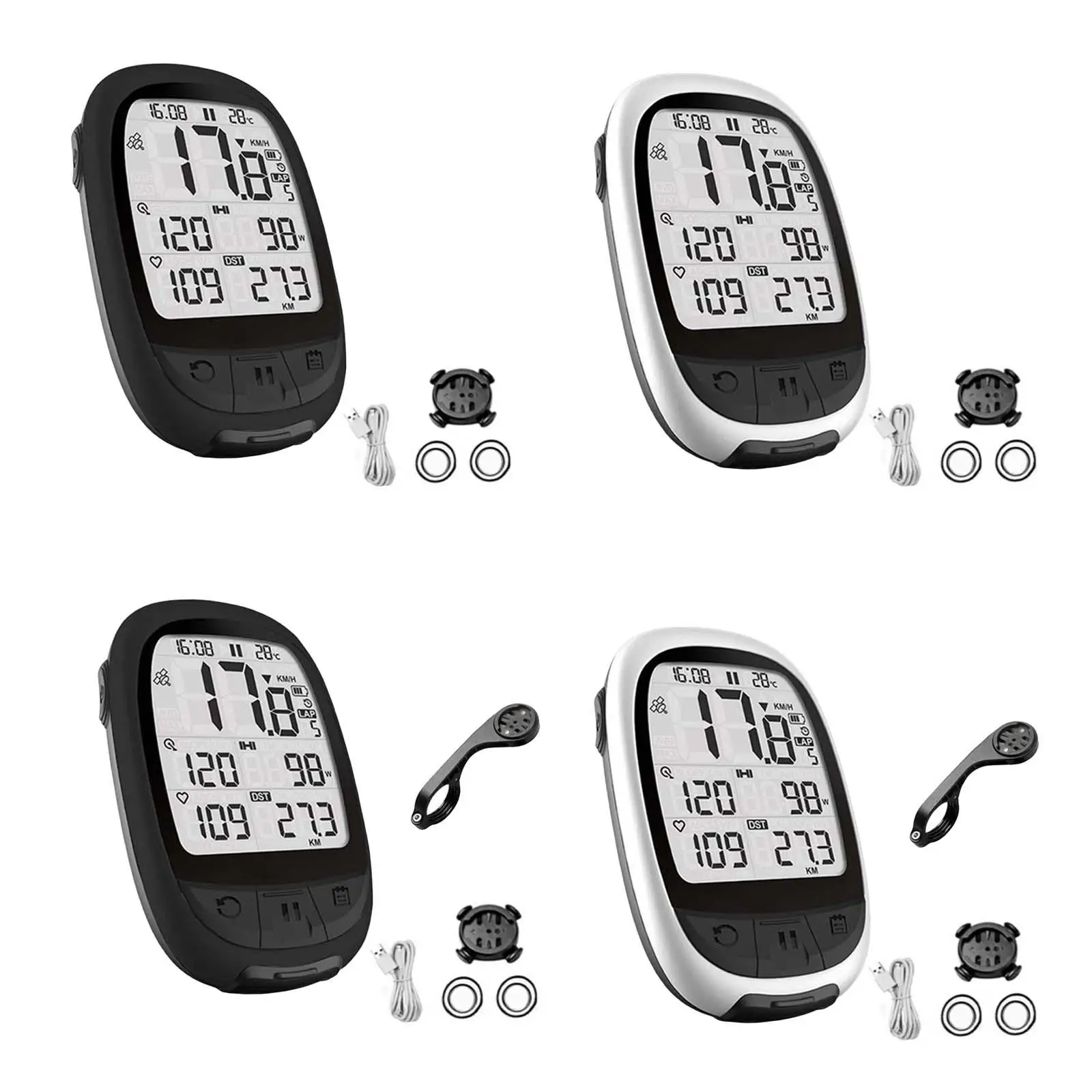 

Bicycle Speedometer Odometer GPS Navigation ANT BT 4.0 Stopwatch IPX5 Waterproof M2 USB Rechargeable Backlight GPS Bike Computer