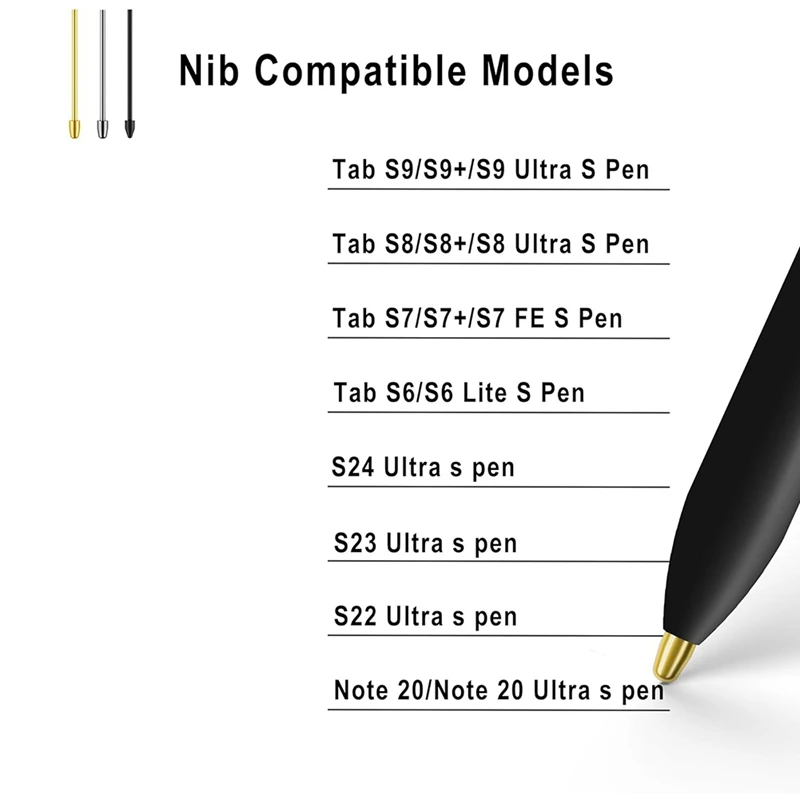 Замена металлических наконечников/наконечников для Samsunggalaxy Tab S9/S9FE+/S9 Ultra/S8/S8+/S8 Ultra