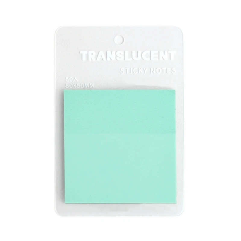 

Mini Gradient Color Writing Pad Self-adhesive Notes Paper Office School Supplies