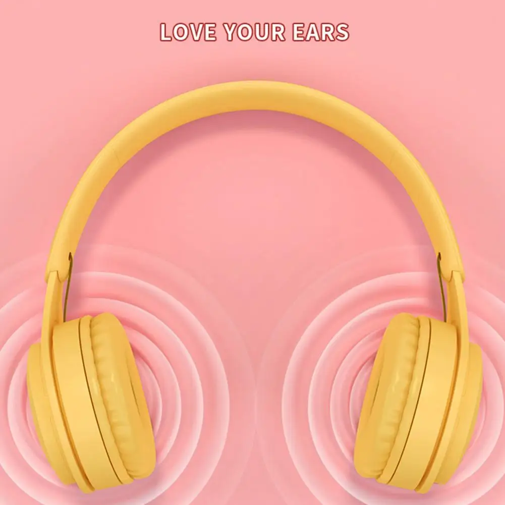 

Useful Bluetooth-compatible Headset Durable Comfortable Bluetooth-compatible 5.0 Stereo Music Headset Hands-free Calling