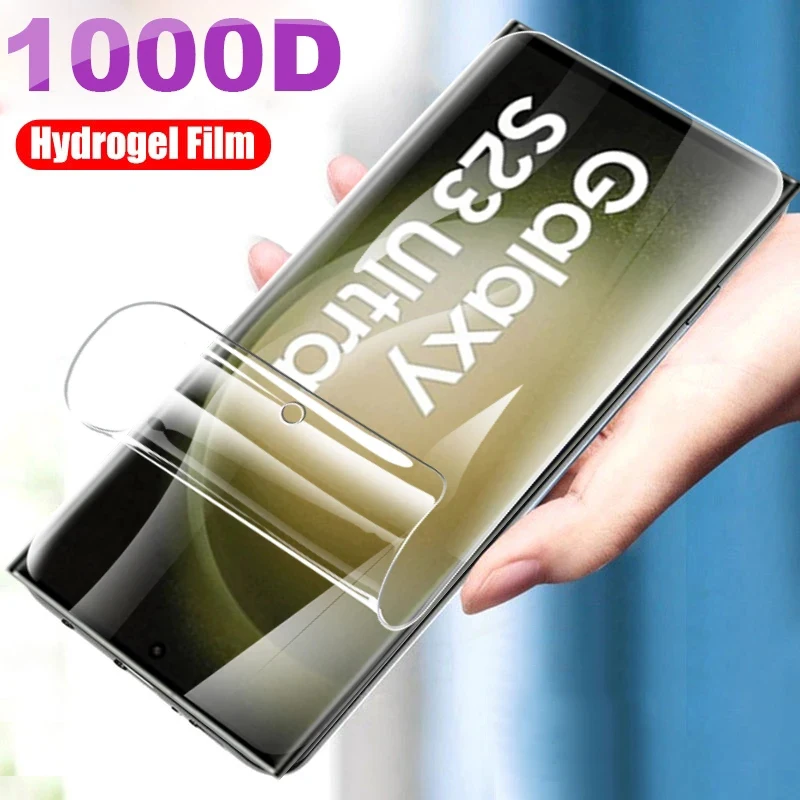

Hydrogel Film For Samsung Galaxy S23 S22 S21 S20 Ultra Plus S21 FE S20FE 5G Screen Protector For Samsung s23ultra s 23 plus film