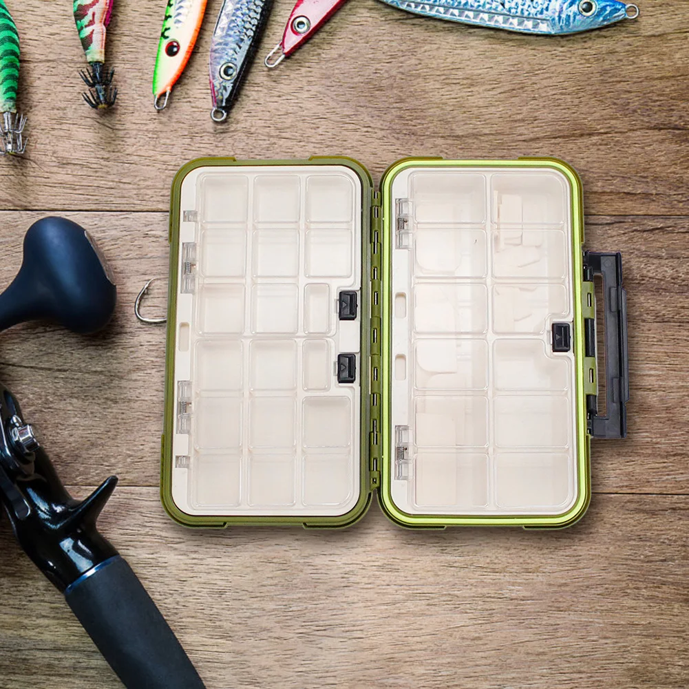 

Водонепроницаемый двухсторонний пластиковый ящик для рыболовных принадлежностей