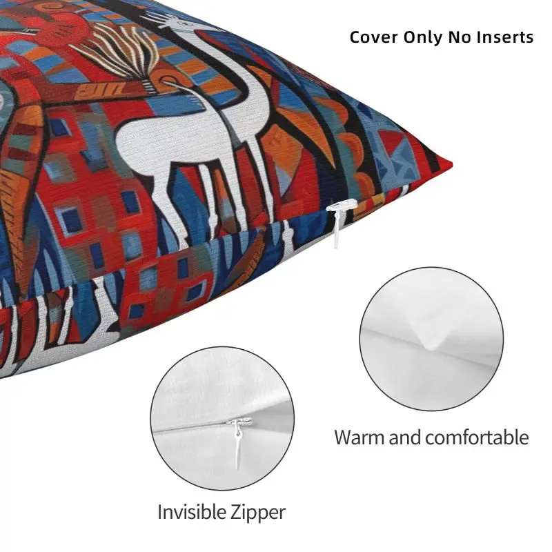 Роскошный чехол для подушки в Африканском этническом стиле 45x45 см мягкая женская