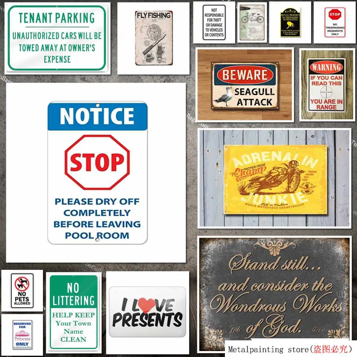 Металлическая Оловянная вывеска Stevenca, вывеска на заказ, помогает сохранить Чистый город, тяжелый калибр, металлический алюминиевый знак для декора стен, 8x12 дюймов